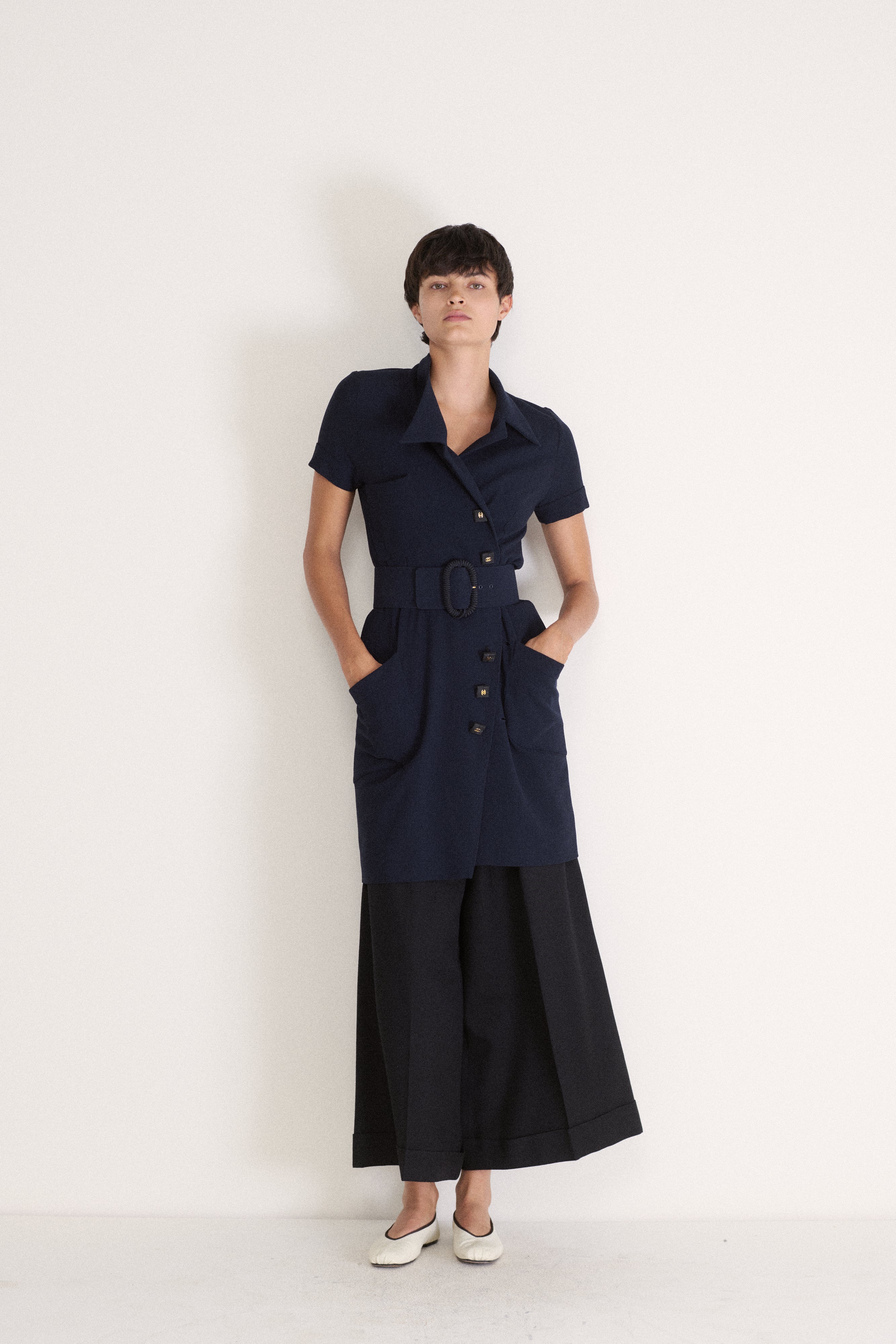 Chanel Navy Tunic - Desert Vintage