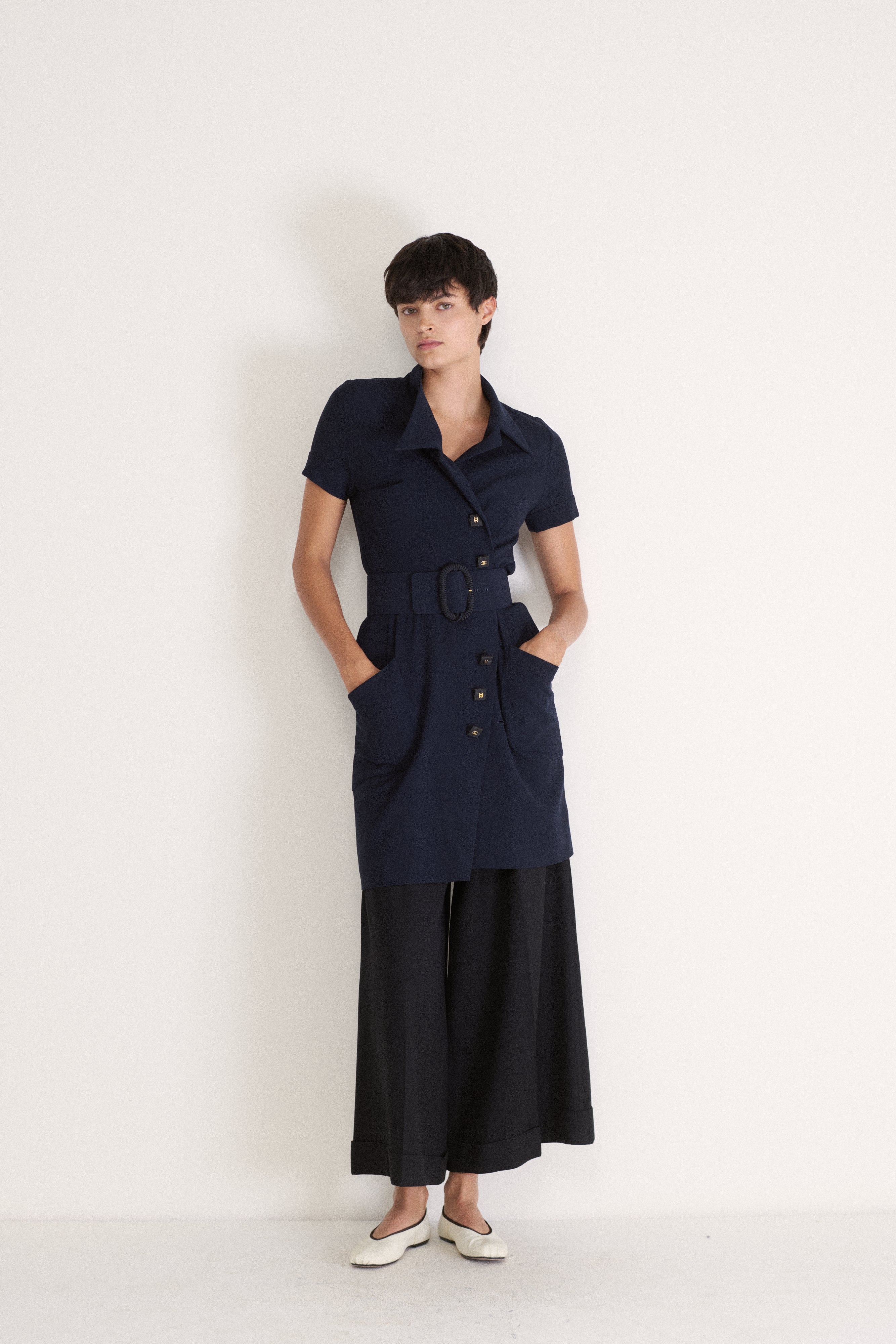 Chanel Navy Tunic - Desert Vintage