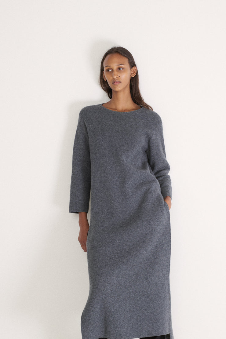 The Row Grey Knit Tunic - Desert Vintage