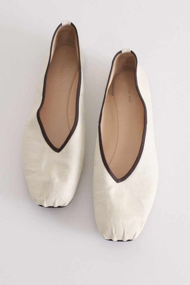 The Row Ballet Flats - Desert Vintage