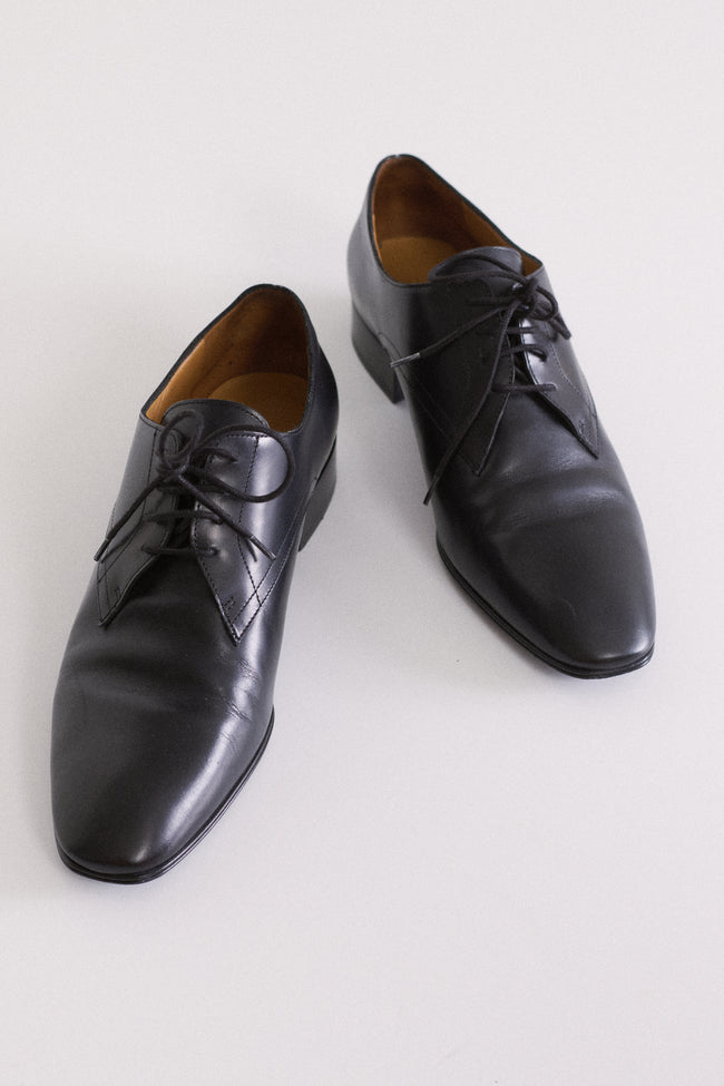 *The Row Leather Oxfords - Desert Vintage