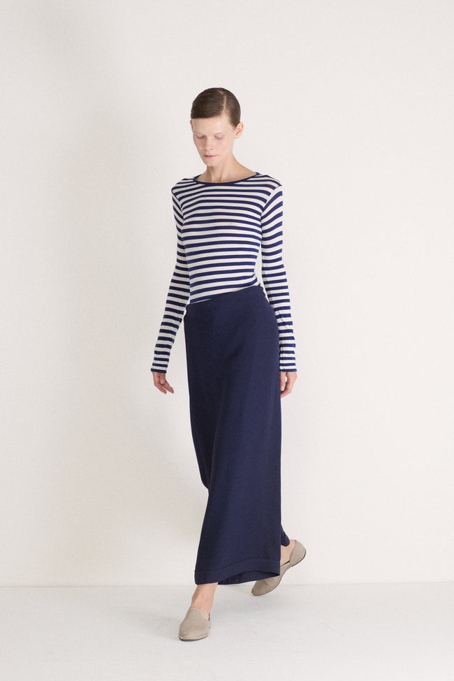 JPG Navy Skirt Trousers - Desert Vintage