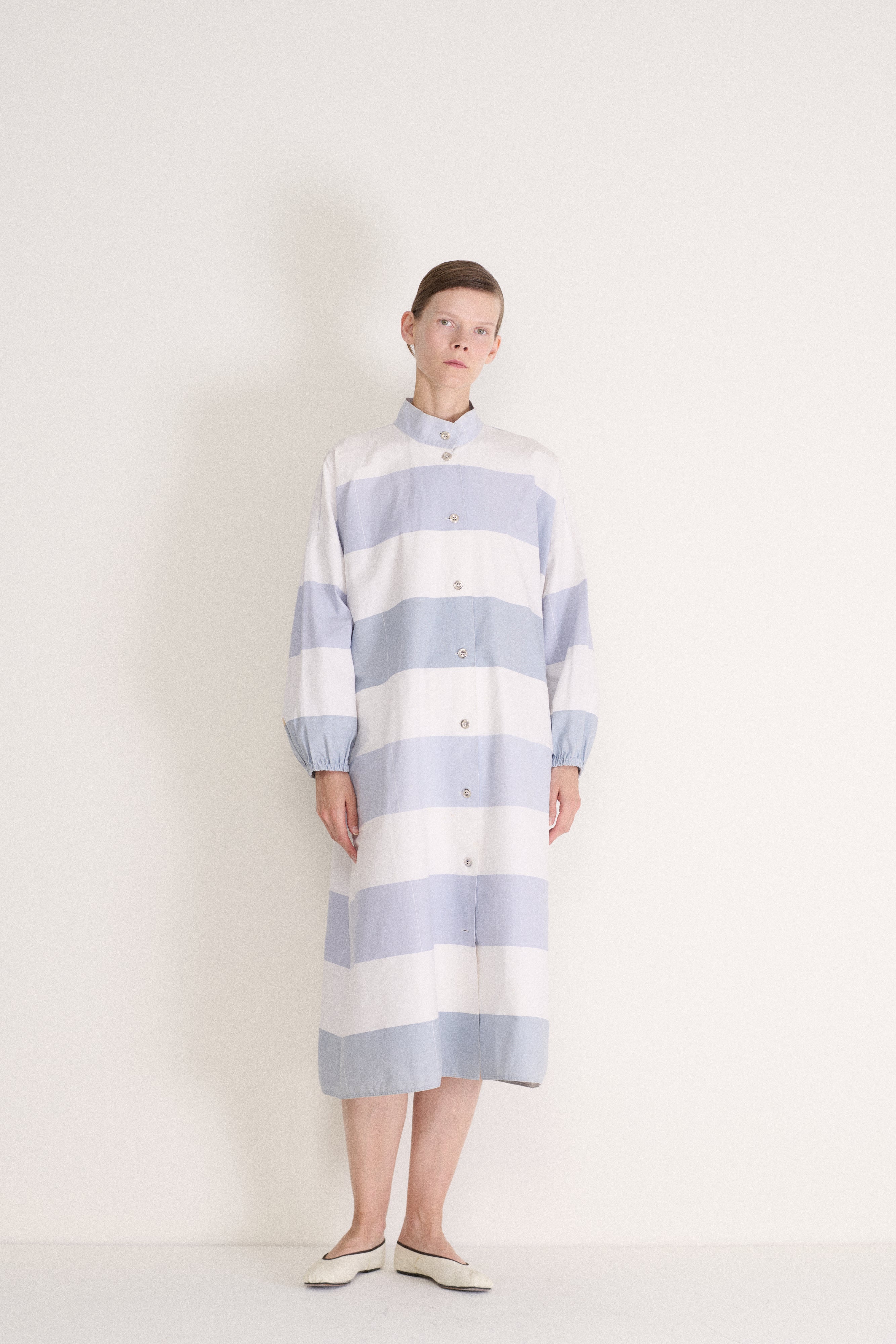 Marimekko Blue Stripe Tunic - Desert Vintage