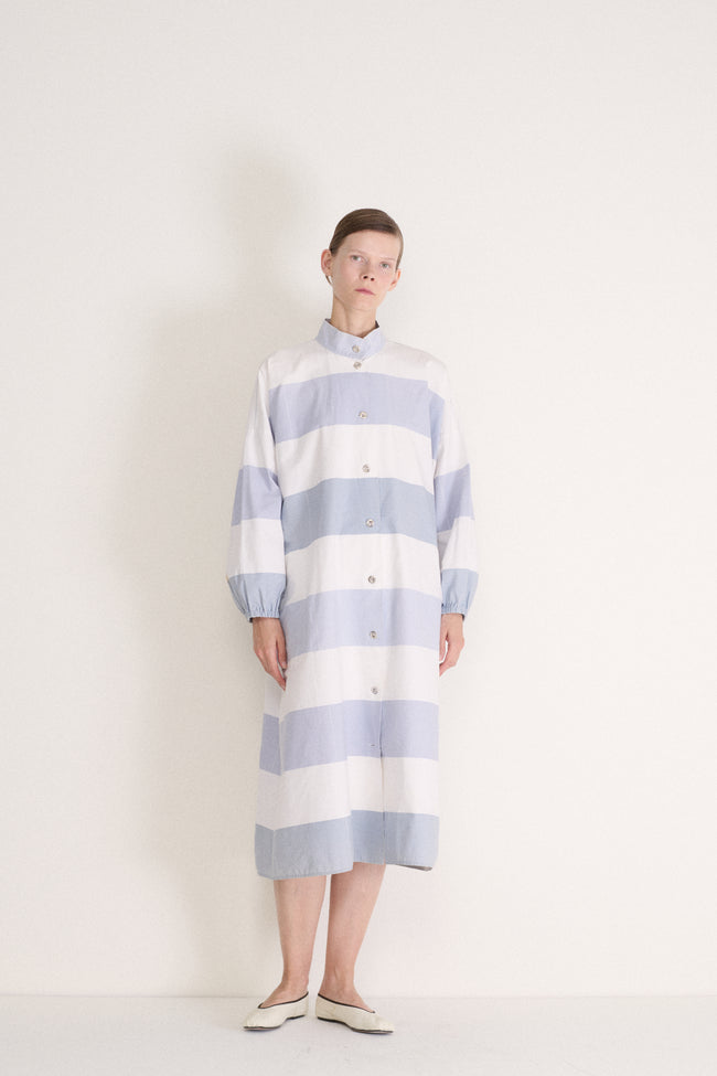 Marimekko Blue Stripe Tunic - Desert Vintage