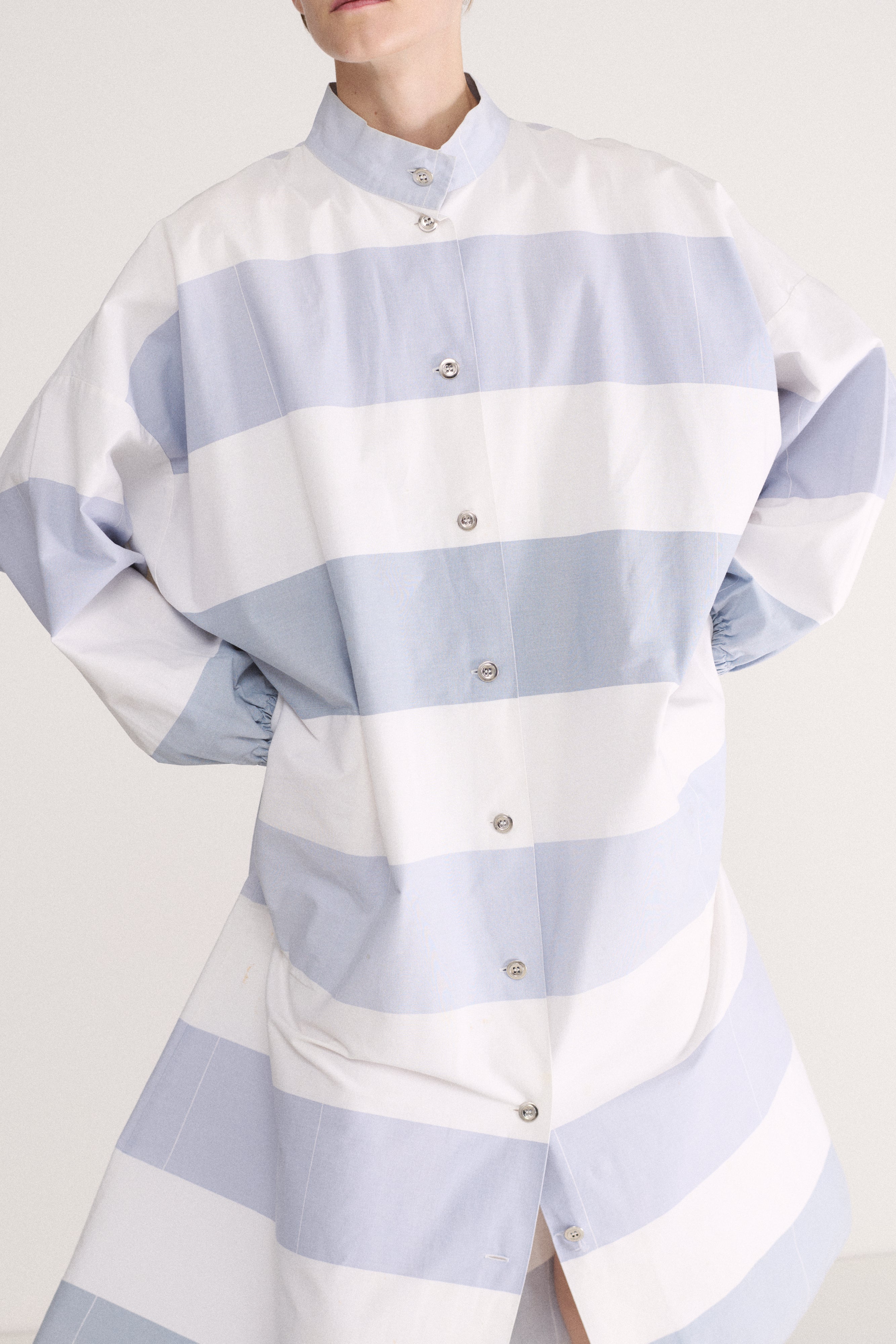 Marimekko Blue Stripe Tunic - Desert Vintage