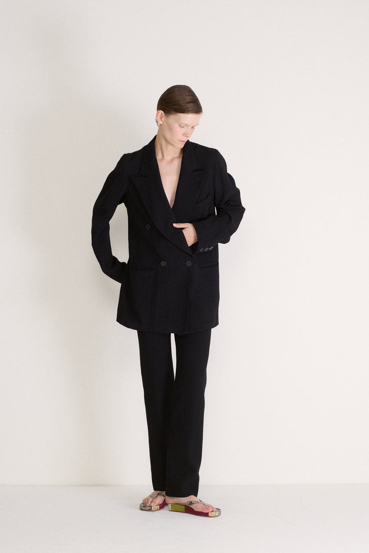 Margiela Black Coat - Desert Vintage