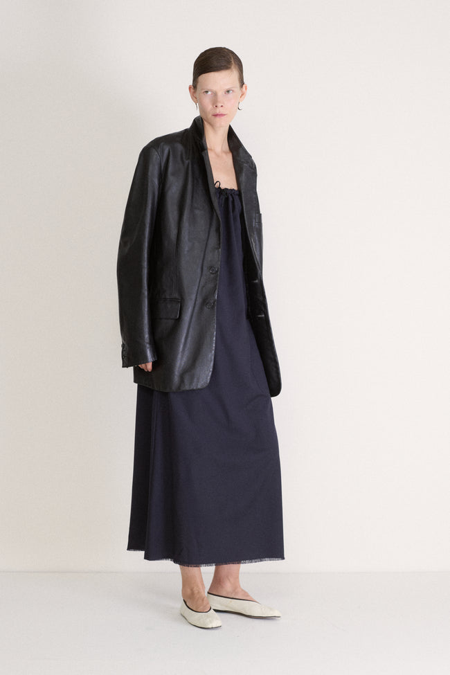1997 Helmut Lang Leather Coat - Desert Vintage