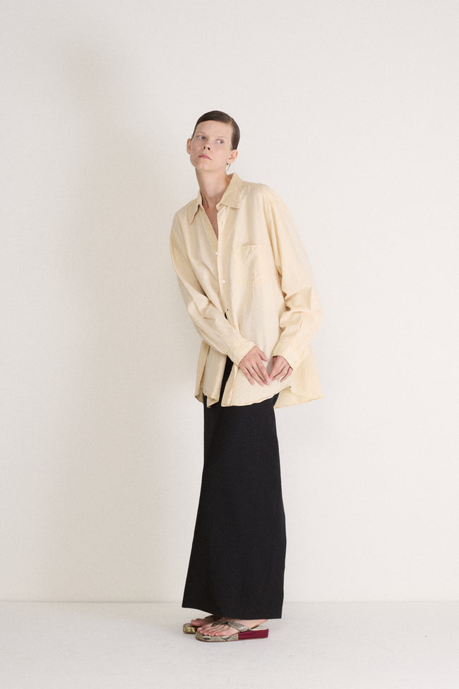 CdG Homme Silk Blouse - Desert Vintage