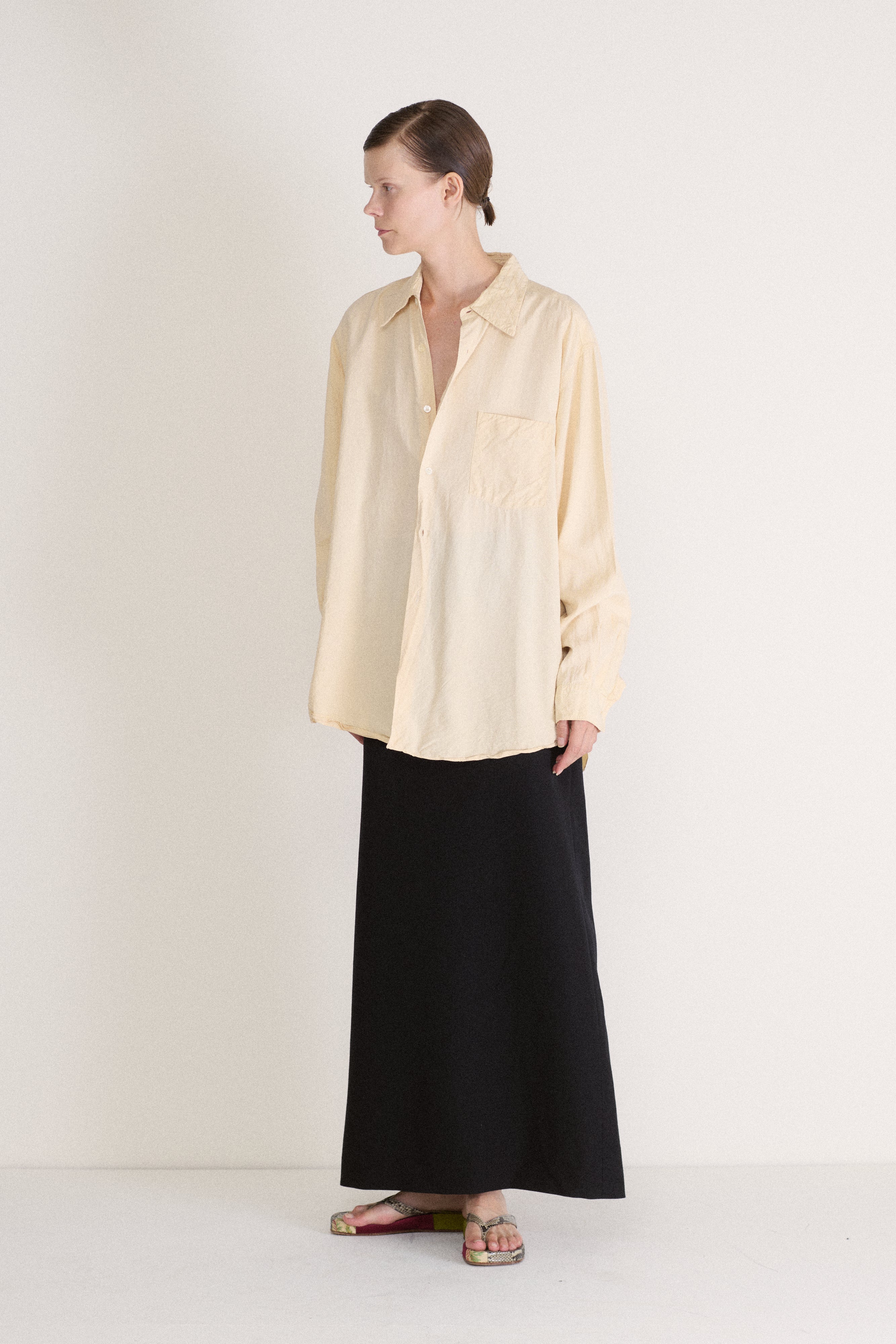 CdG Homme Silk Blouse - Desert Vintage
