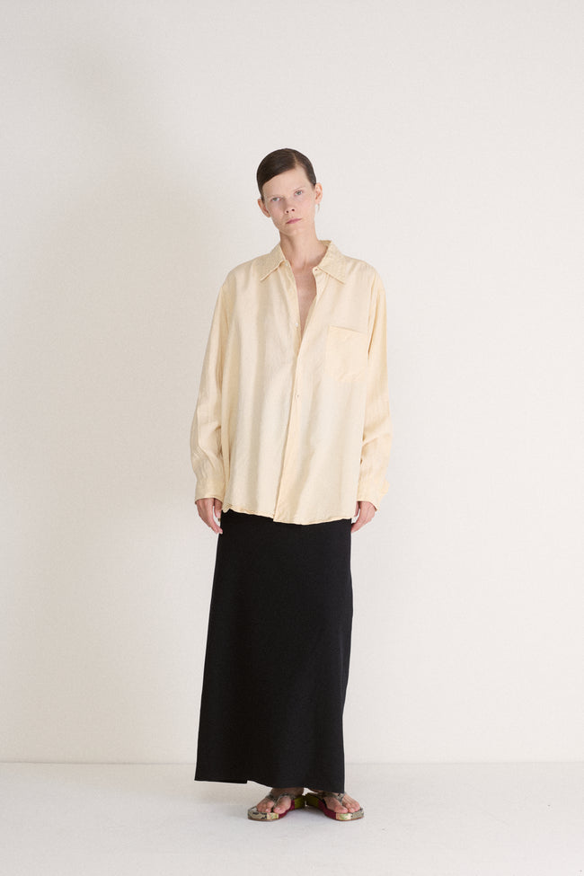 CdG Homme Silk Blouse - Desert Vintage