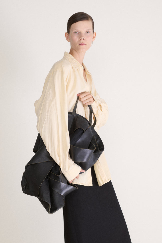 *Comme des Garçons Leather Bag - Desert Vintage
