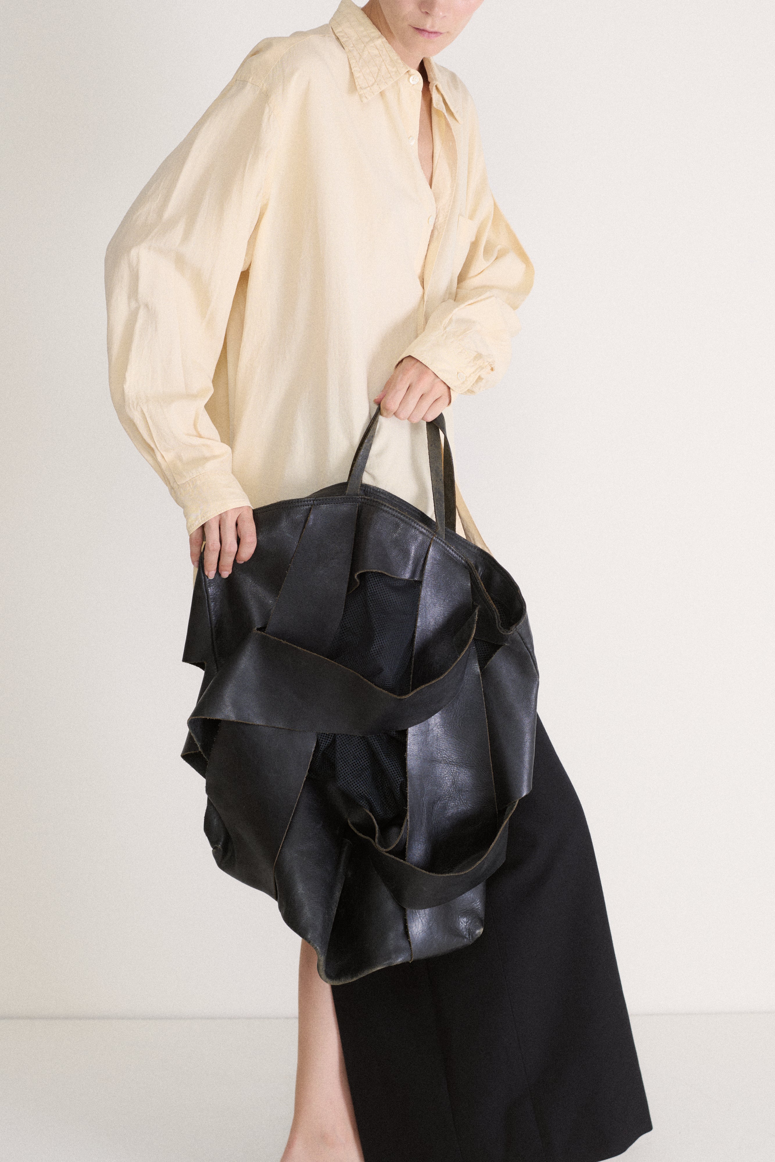 *Comme des Garçons Leather Bag - Desert Vintage