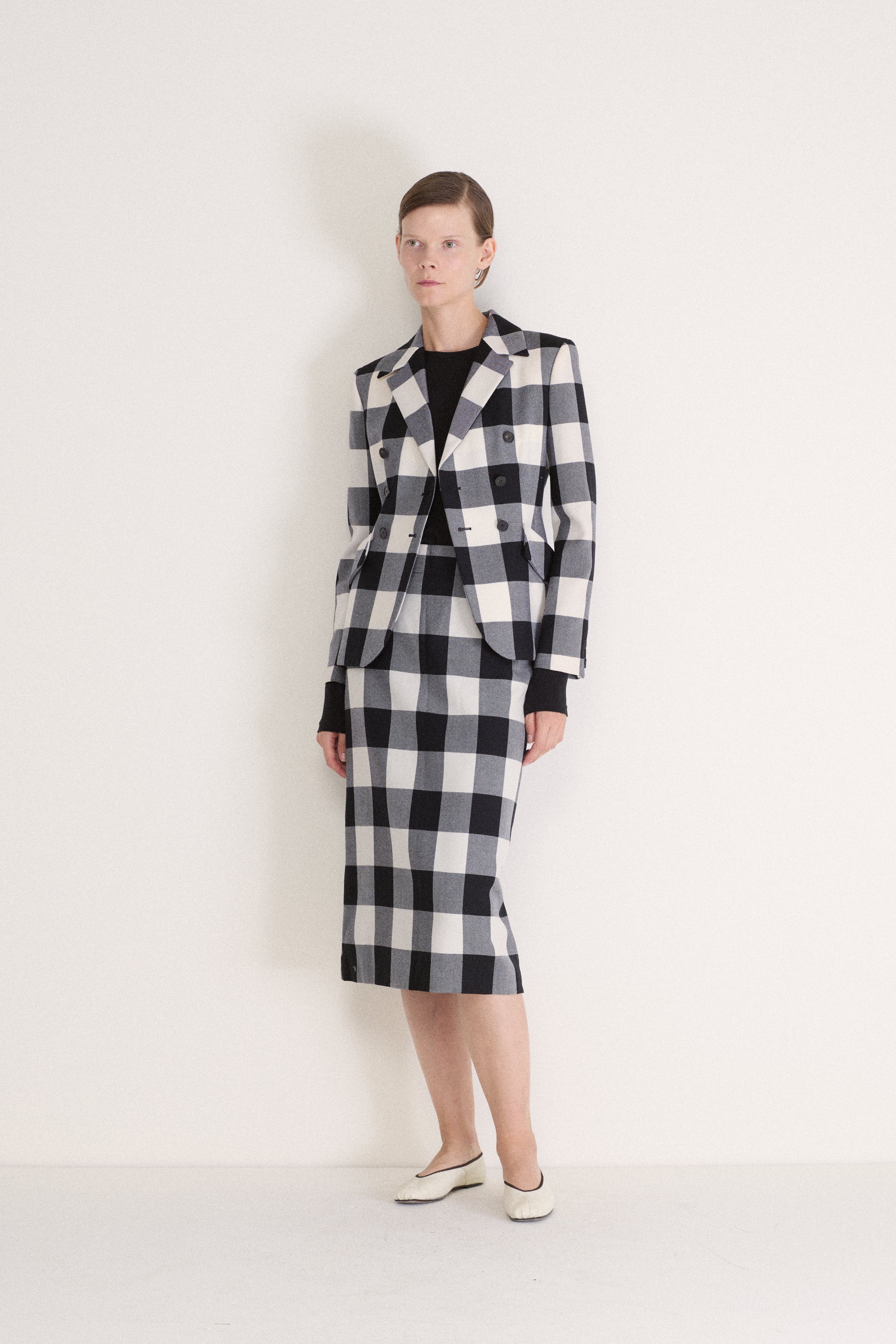 Dior Plaid Skirt Suit - Desert Vintage
