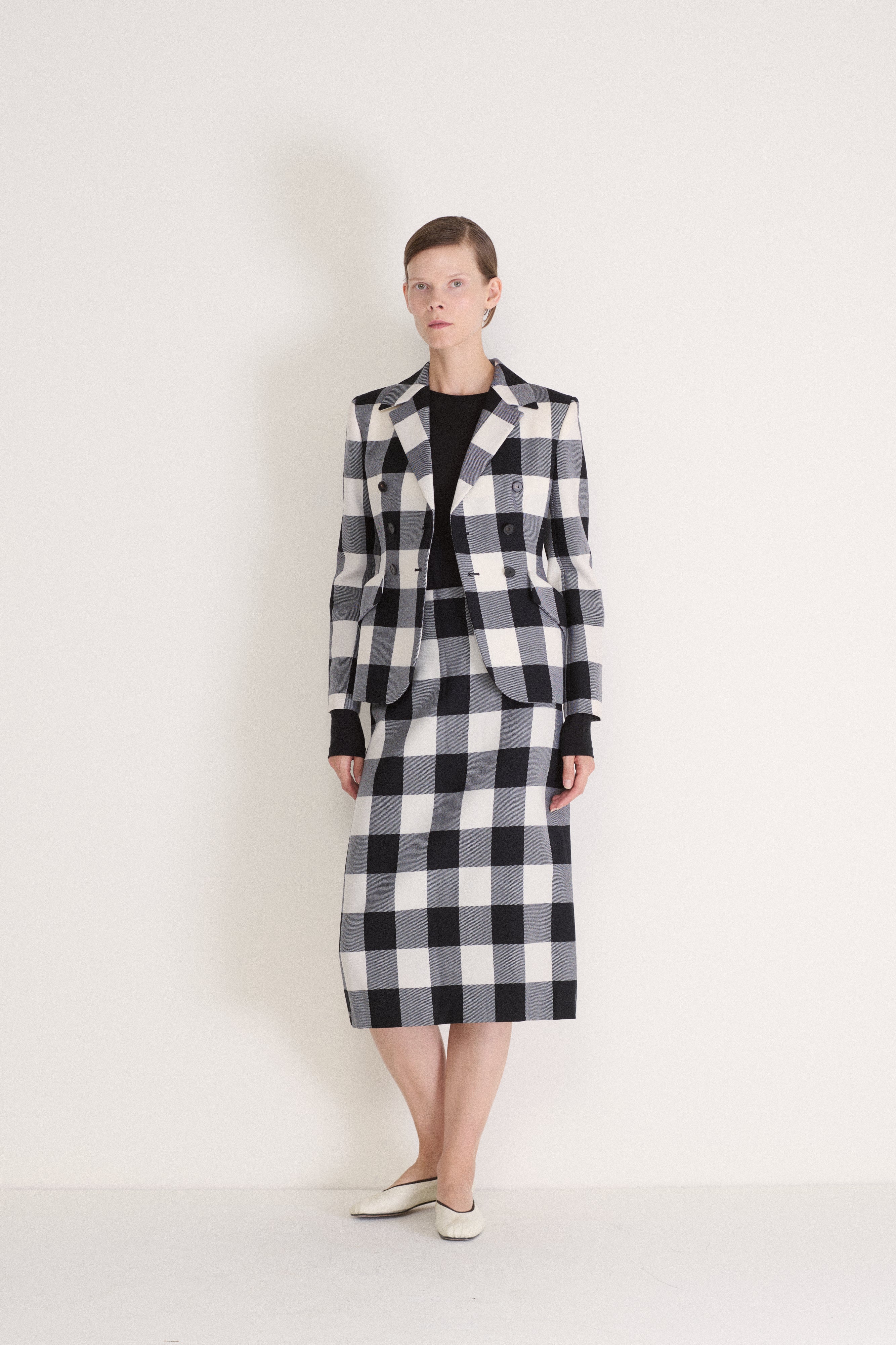 Dior Plaid Skirt Suit - Desert Vintage