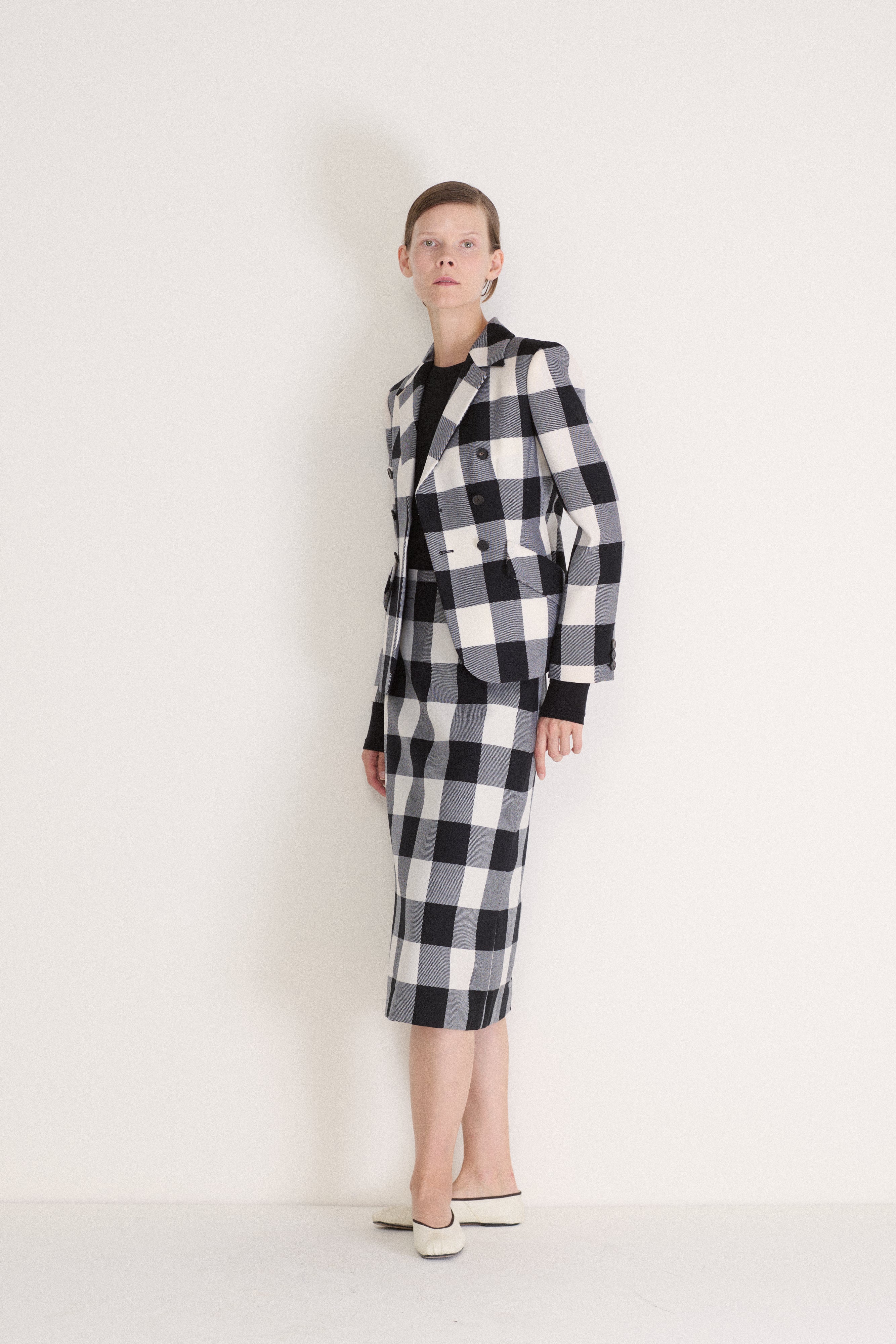Dior Plaid Skirt Suit - Desert Vintage