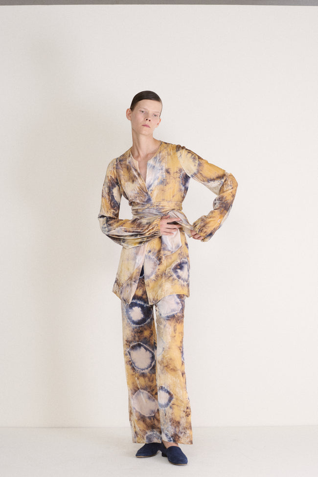 *1970s Halston Tie Dye Suit - Desert Vintage