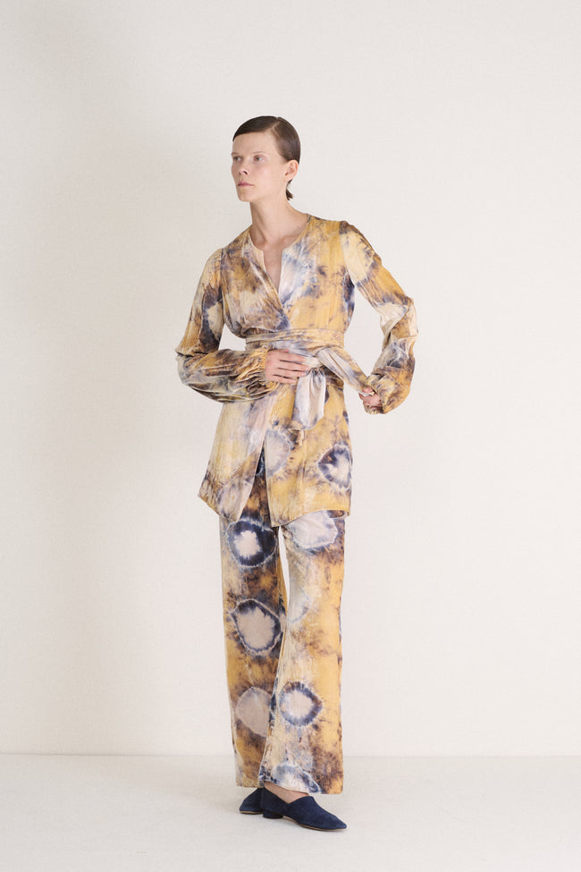 *1970s Halston Tie Dye Suit - Desert Vintage