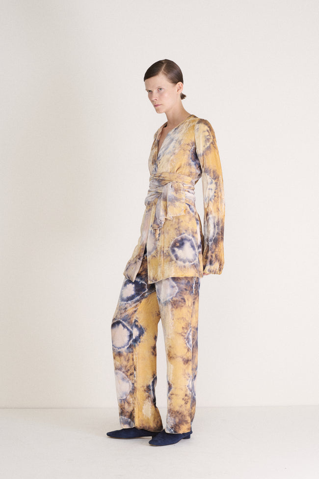 *1970s Halston Tie Dye Suit - Desert Vintage