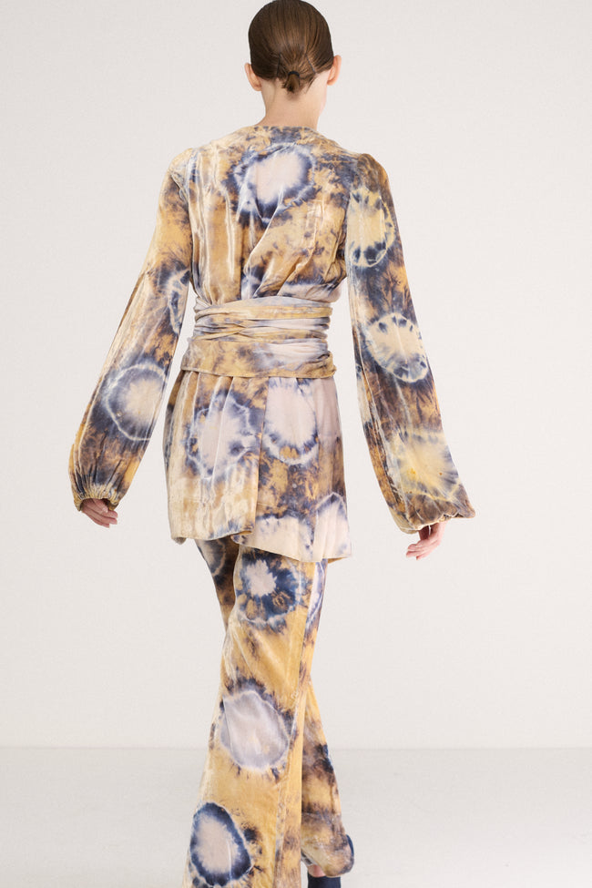*1970s Halston Tie Dye Suit - Desert Vintage