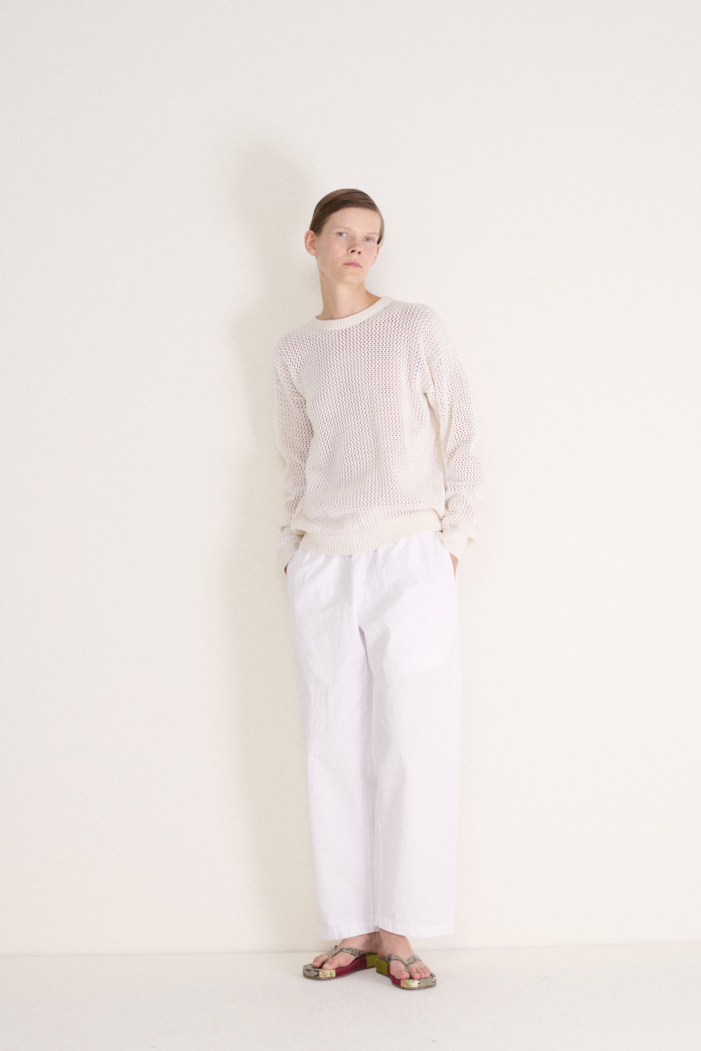 Armani Cotton Knit Sweater - Desert Vintage