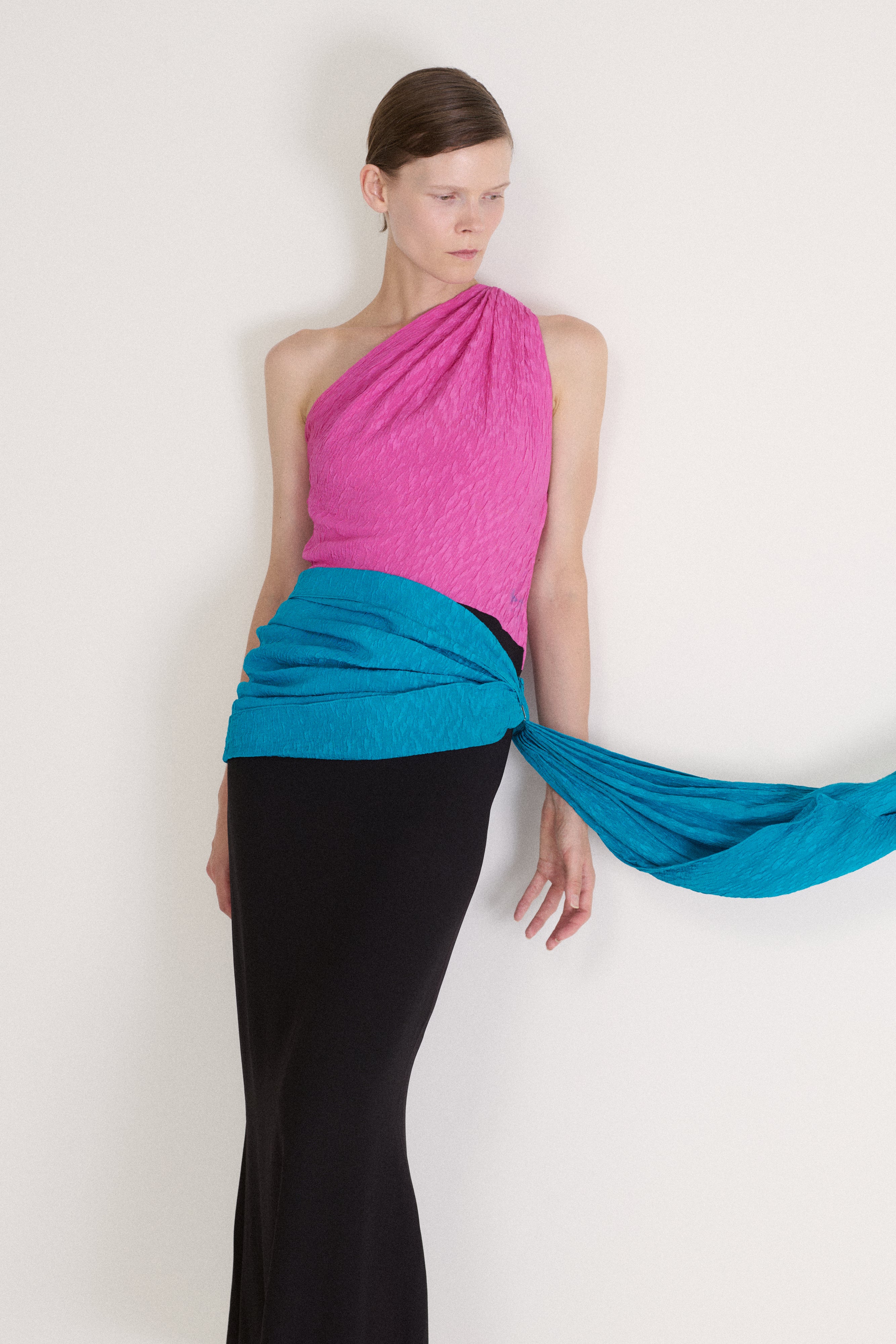 Ysl Silk Evening Dress - Desert Vintage