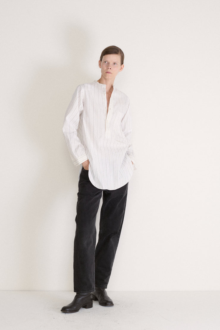 Antique Cotton Stripe Tunic - Desert Vintage