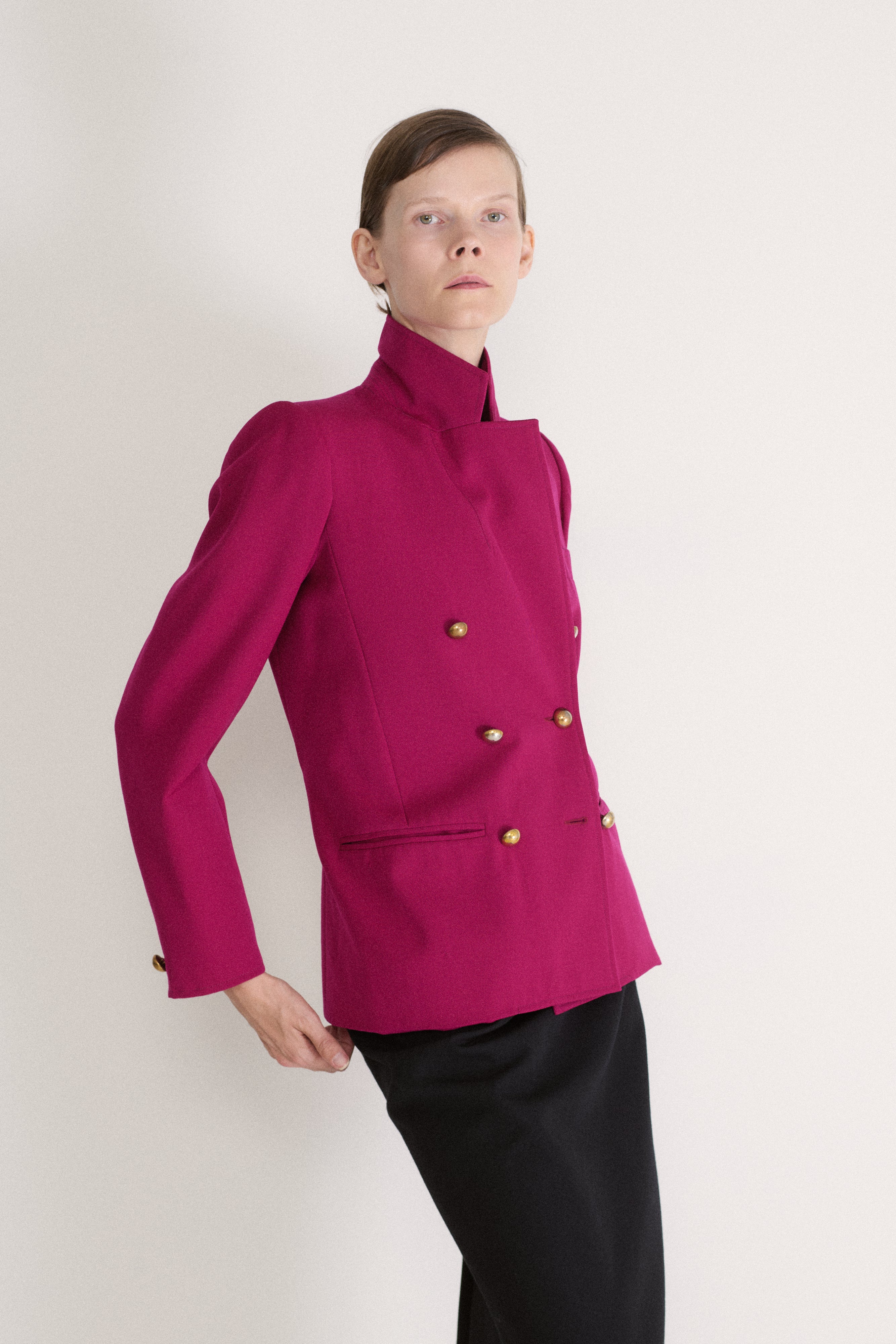 Ysl Orchid Blazer - Desert Vintage