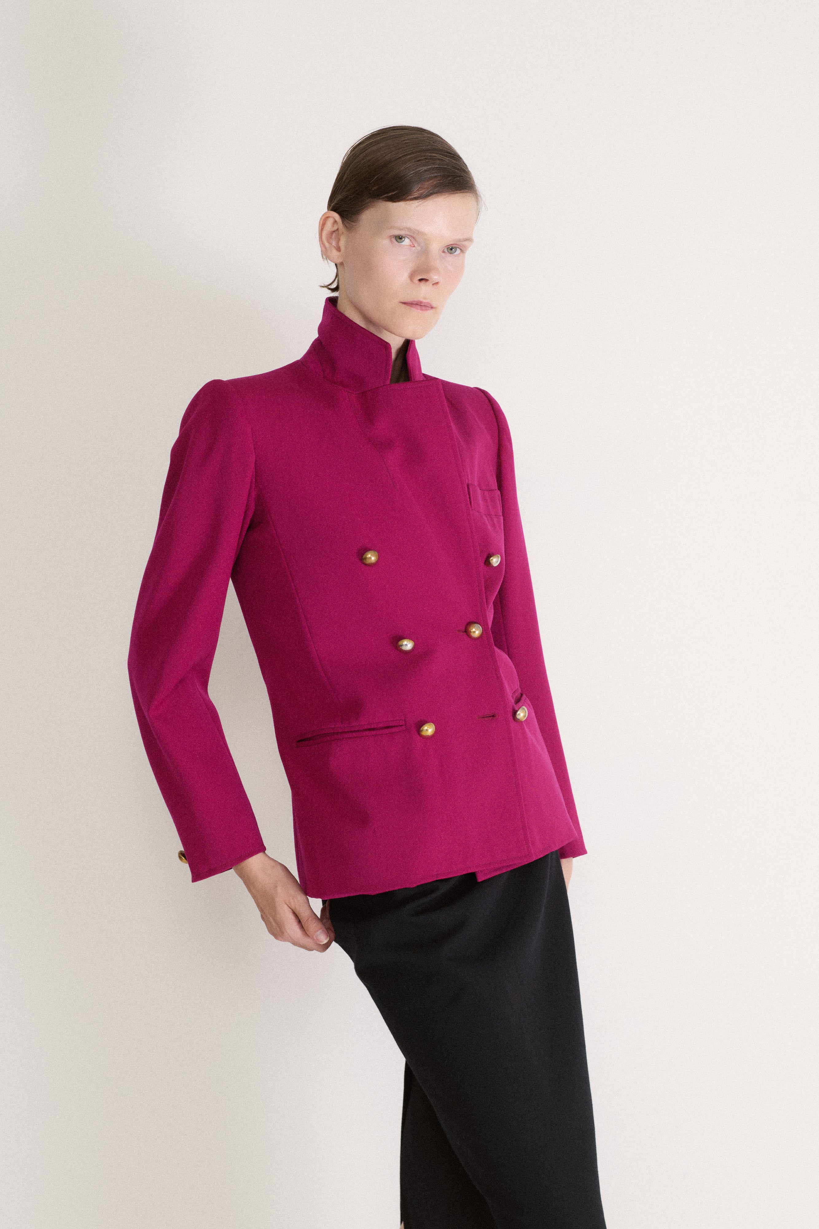 Ysl Orchid Blazer - Desert Vintage