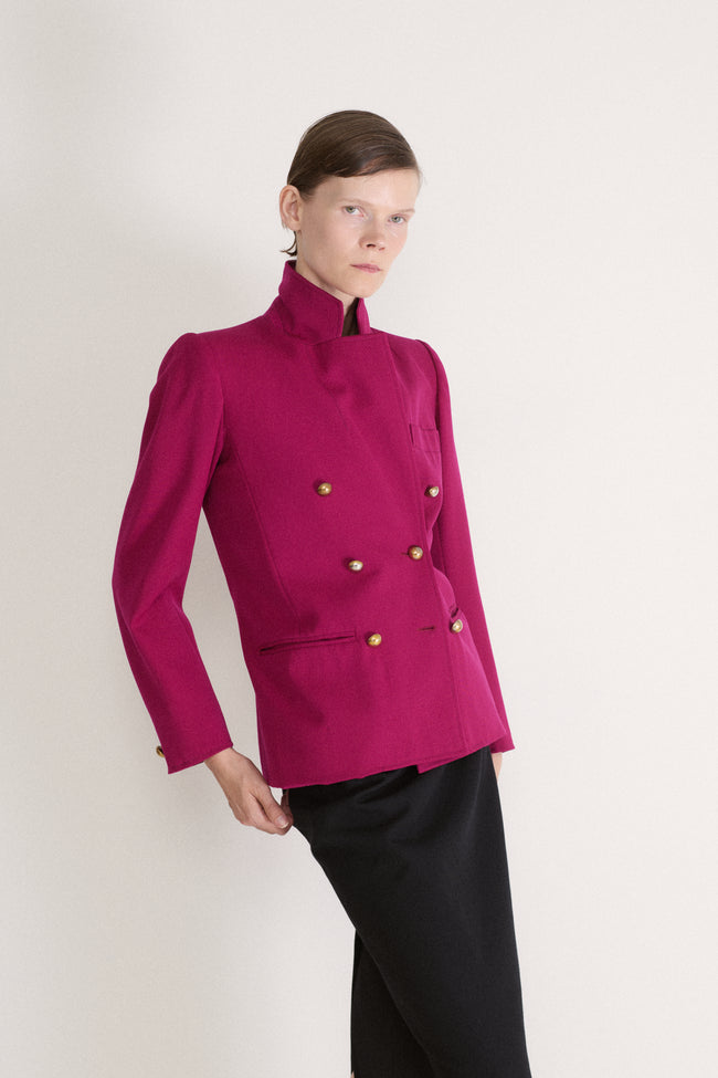 Ysl Orchid Blazer - Desert Vintage