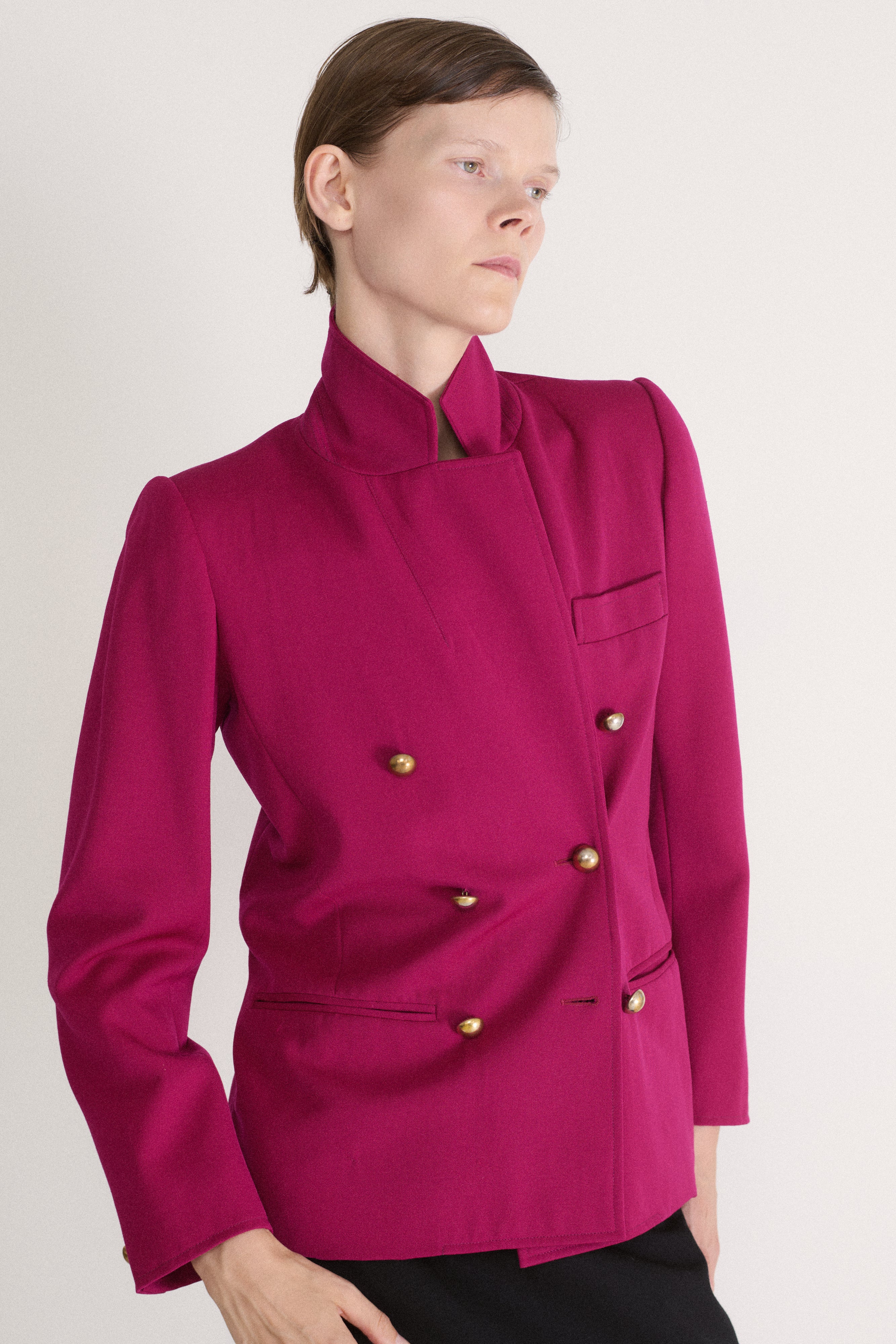 Ysl Orchid Blazer - Desert Vintage