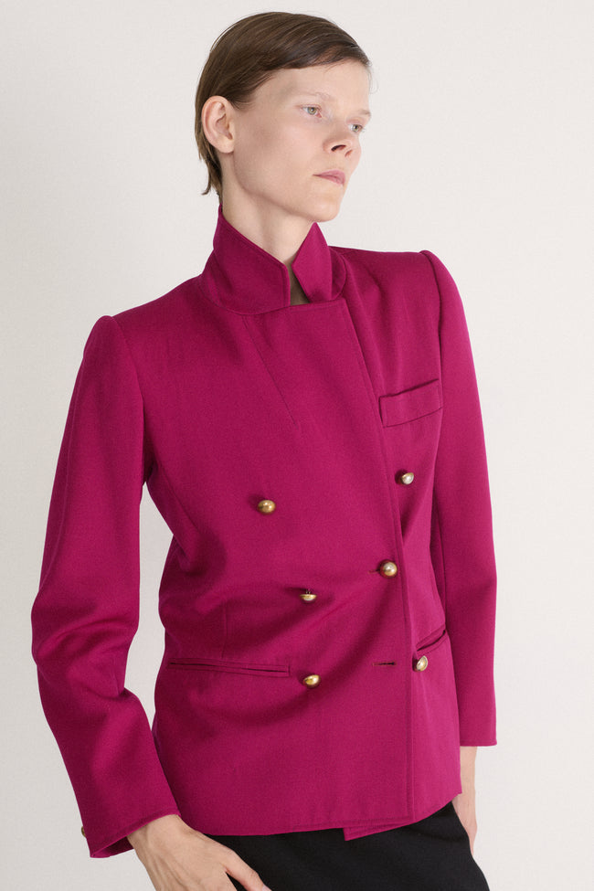 Ysl Orchid Blazer - Desert Vintage