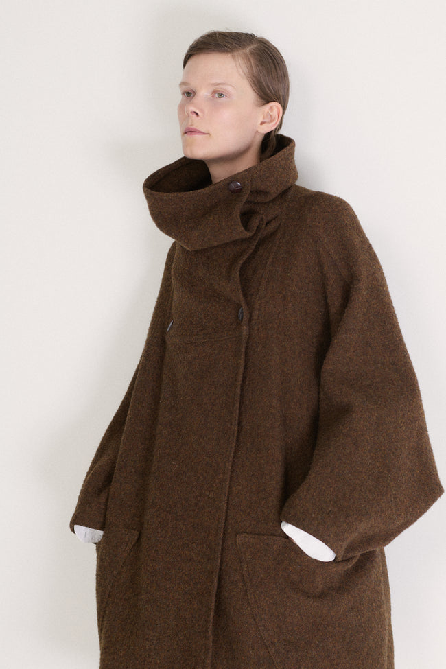 Anne-Marie Beretta Wool Coat - Desert Vintage