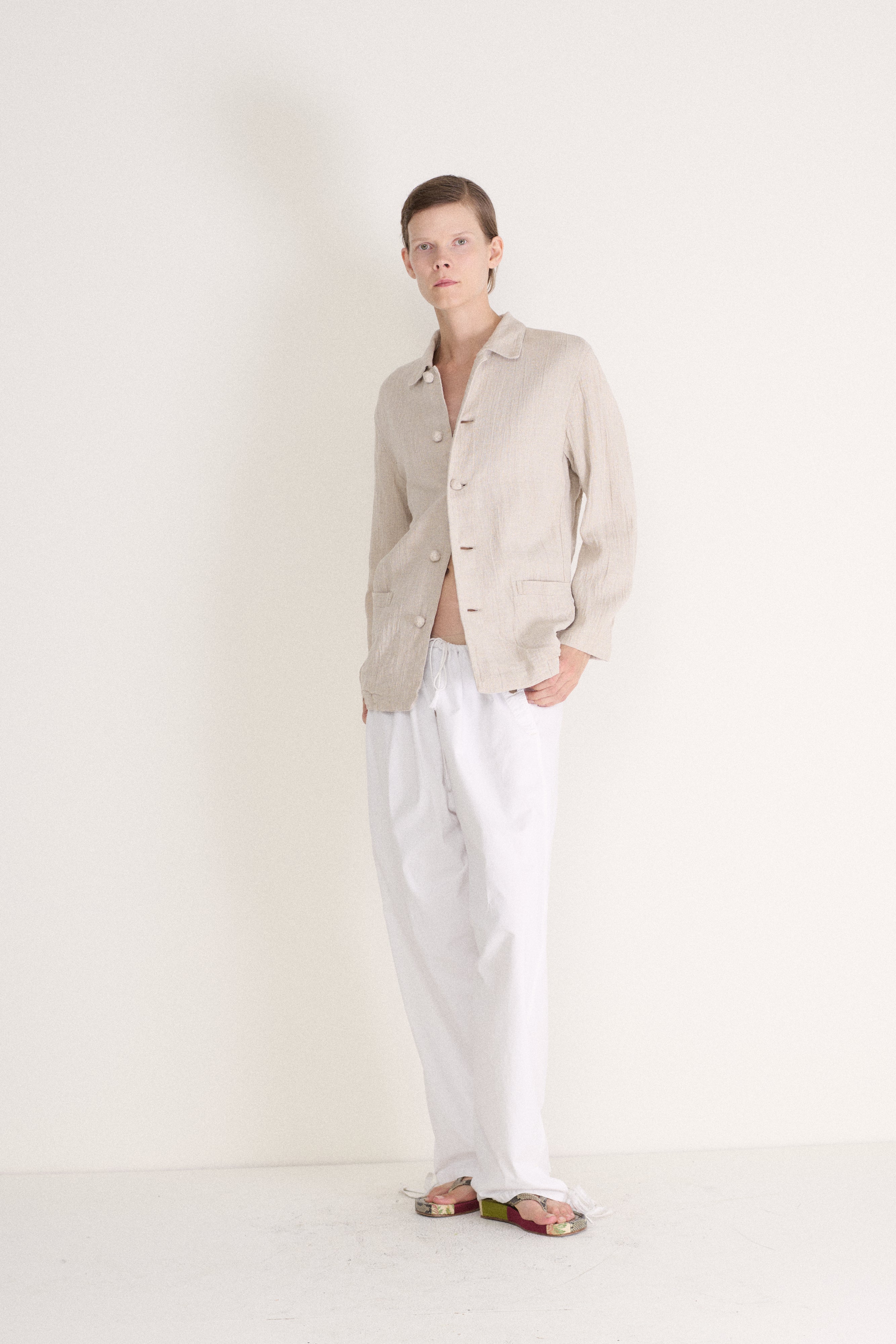 Plantation Ecru Coat - Desert Vintage