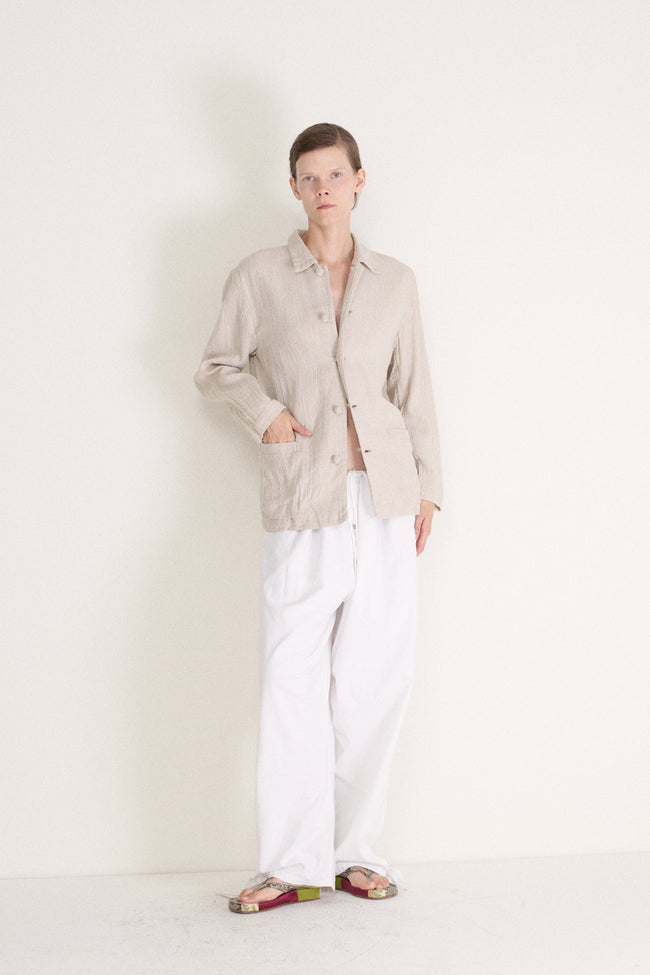 Plantation Ecru Coat - Desert Vintage
