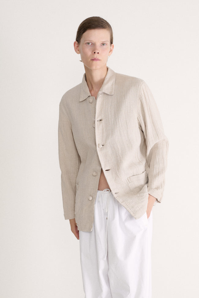 Plantation Ecru Coat - Desert Vintage