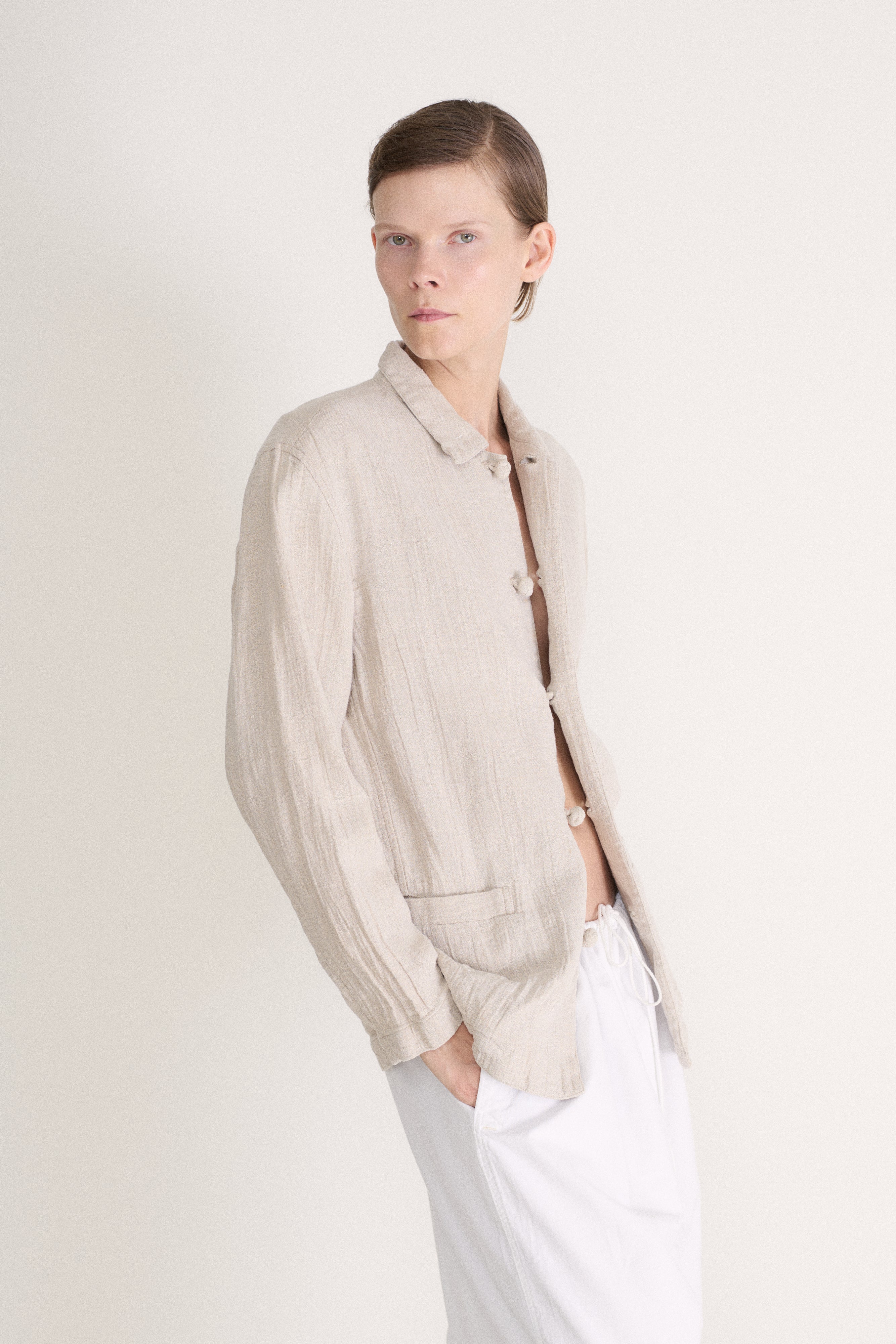 Plantation Ecru Coat - Desert Vintage