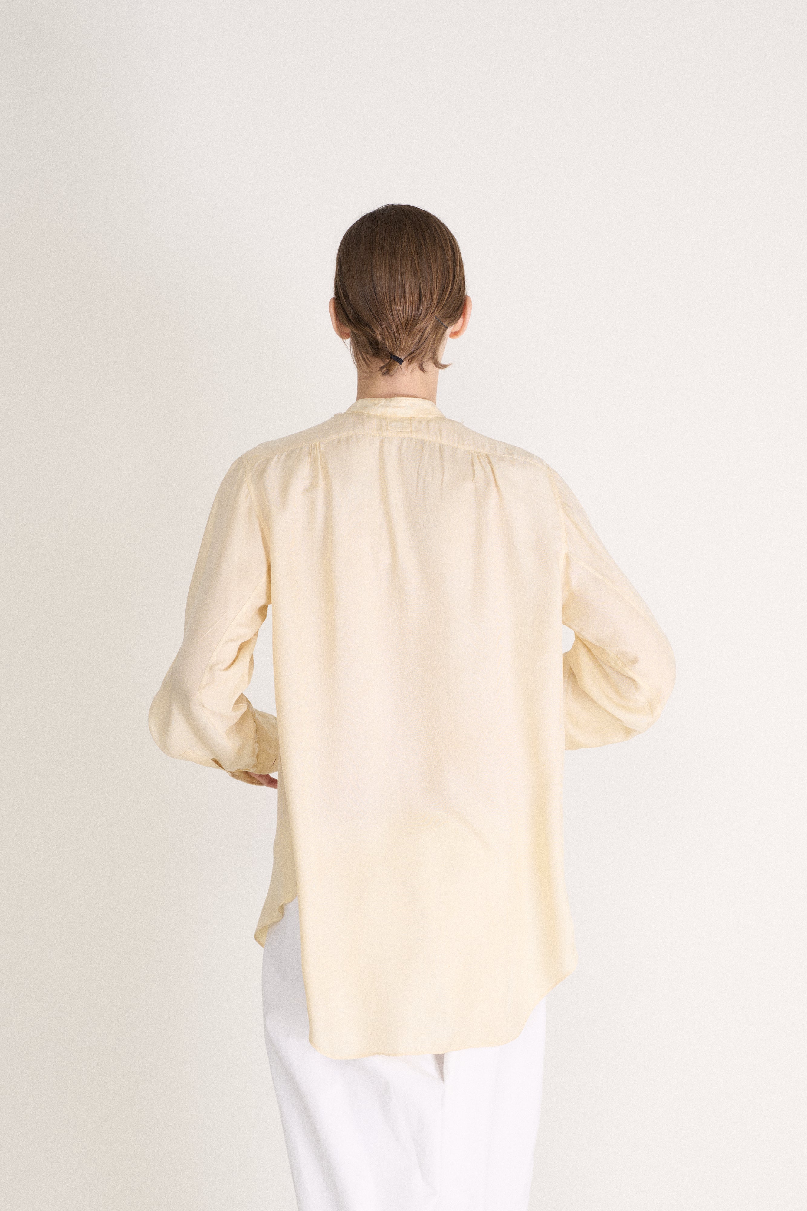 Antique Silk Button Down - Desert Vintage