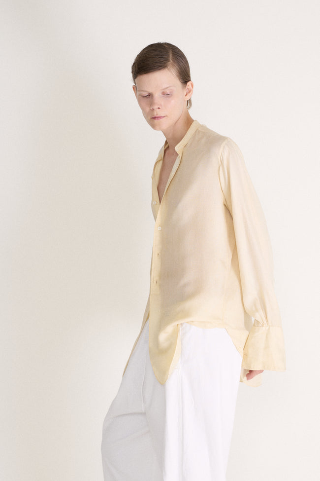 Antique Silk Button Down - Desert Vintage