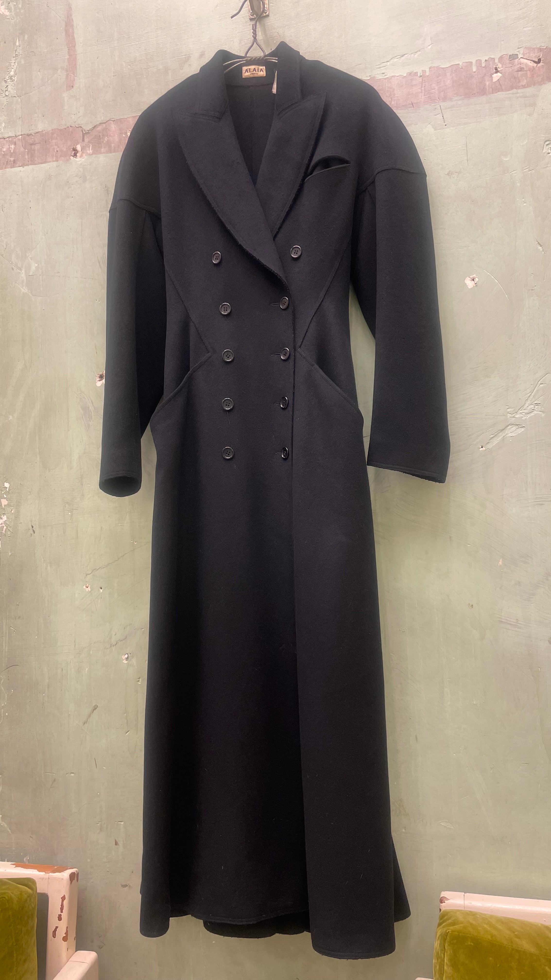 Alaïa Wool Coat - Desert Vintage