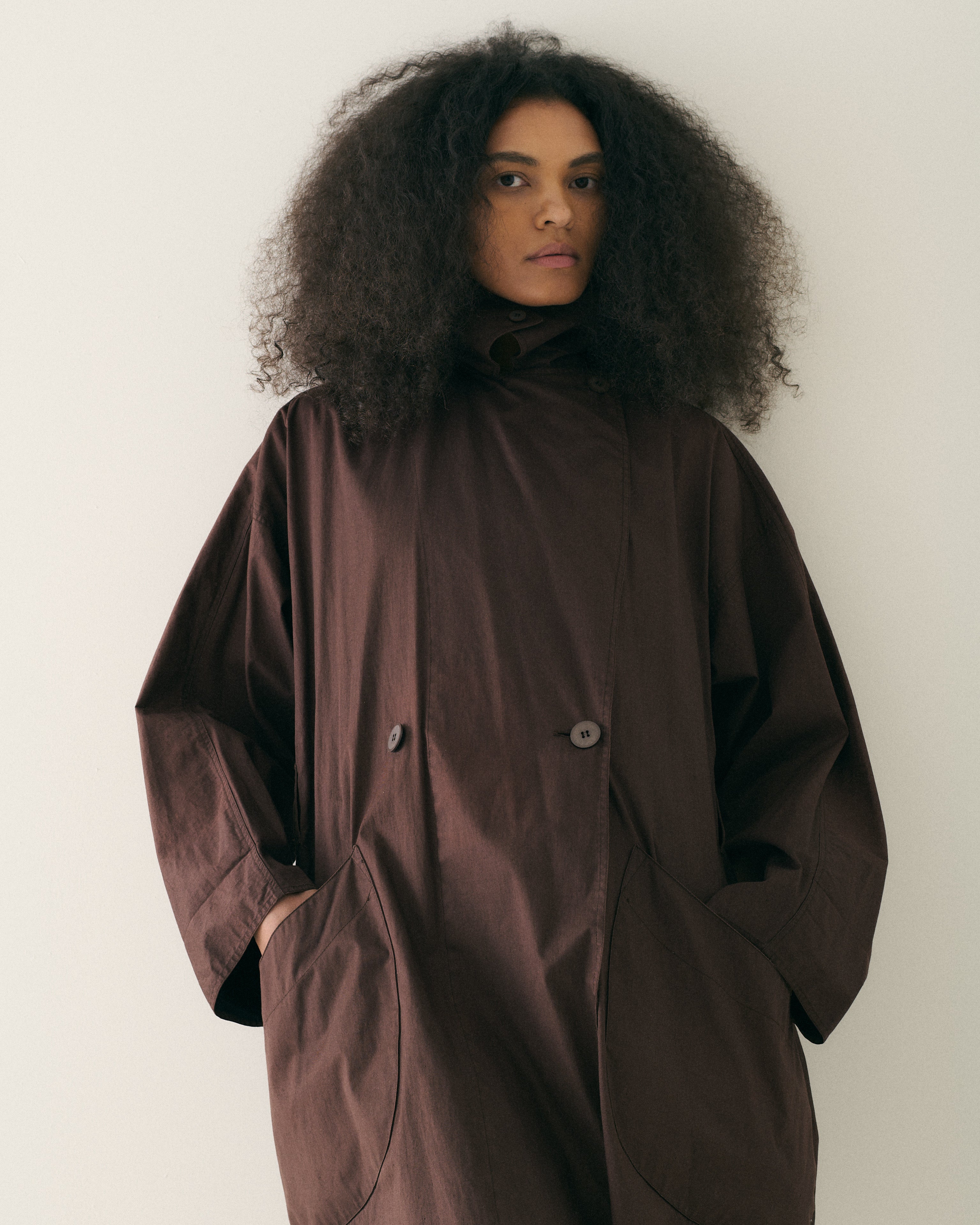 fw 1988 Alaïa Cotton Trench - Desert Vintage