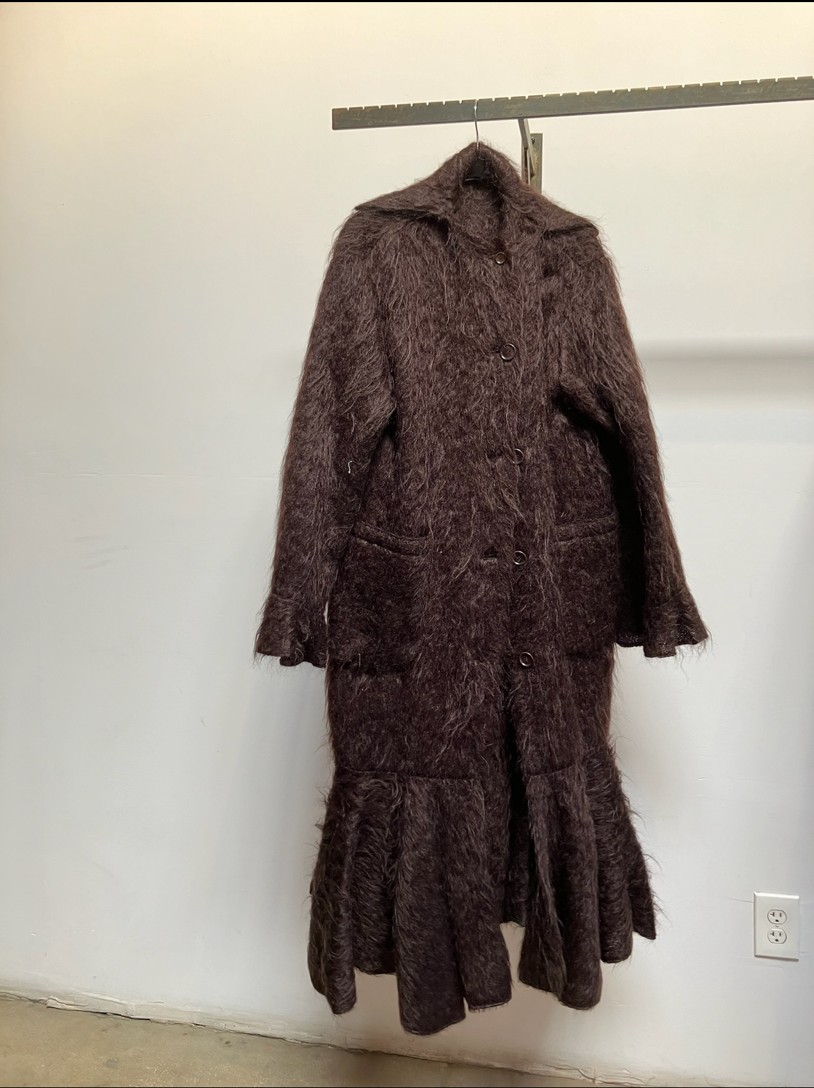 Gigli Mohair Coat Dress - Desert Vintage