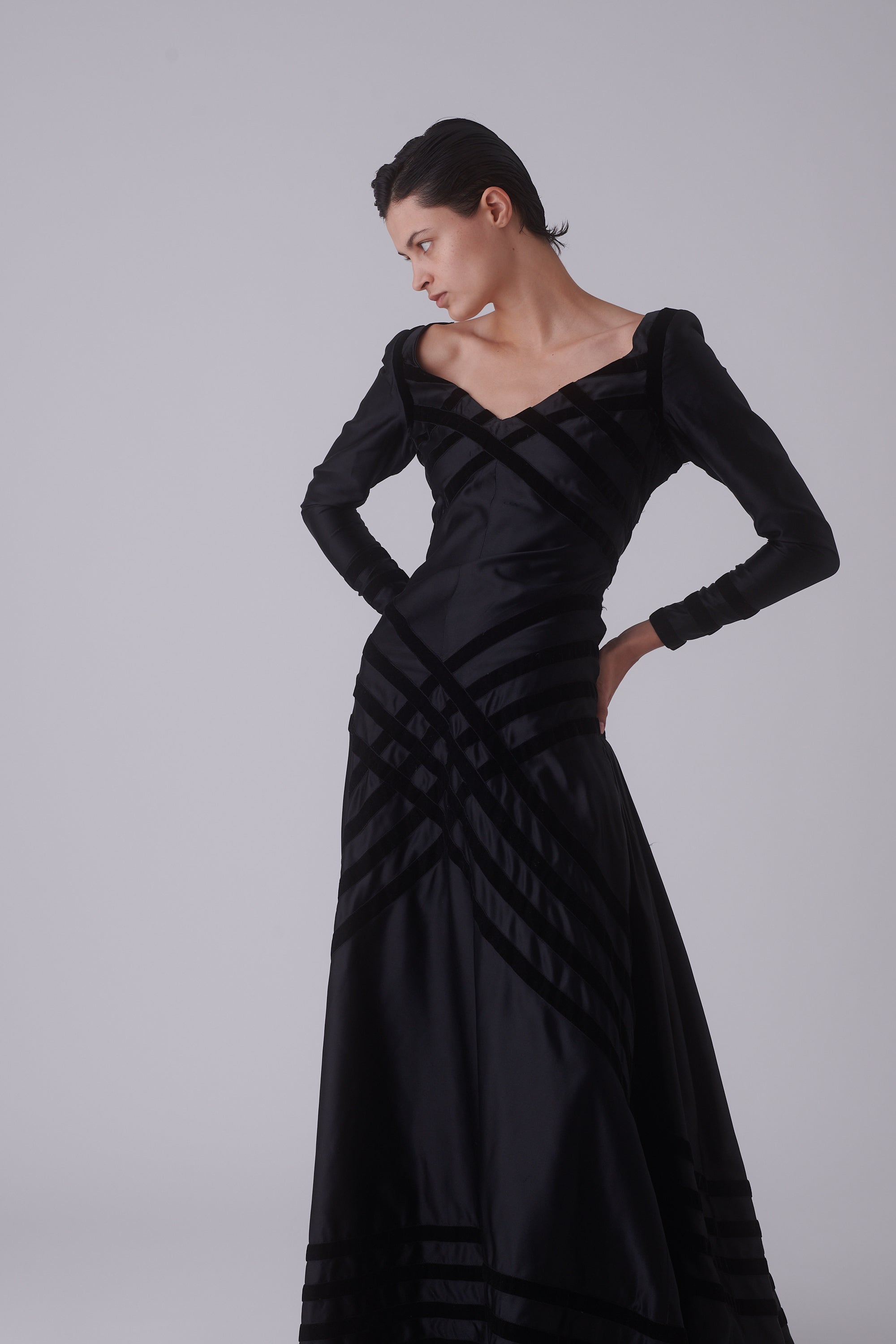 Chanel Couture Lattice Gown - Desert Vintage