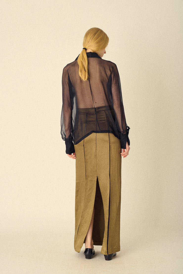 Ann Demeulemeester Bronze Skirt - Desert Vintage