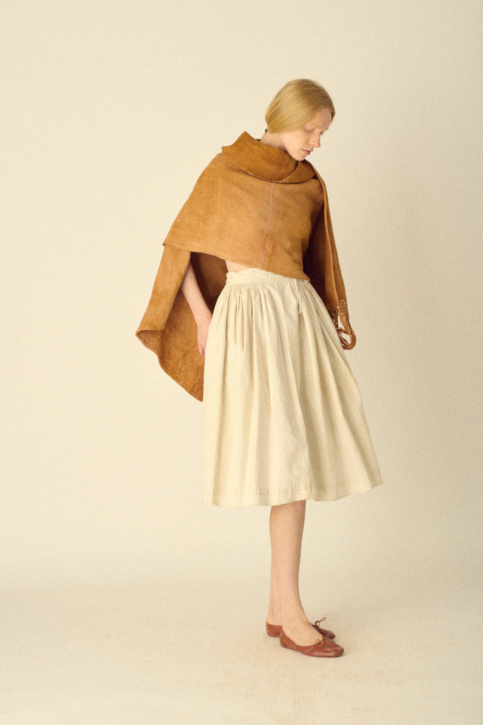 Antique Tie Waist Skirt - Desert Vintage