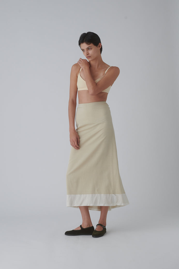 Dries Van Noten Ivory Skirt - Desert Vintage