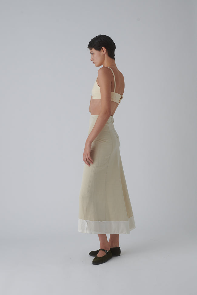 Dries Van Noten Ivory Skirt - Desert Vintage