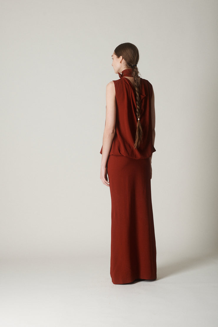 JPG Classique Silk Gown - Desert Vintage