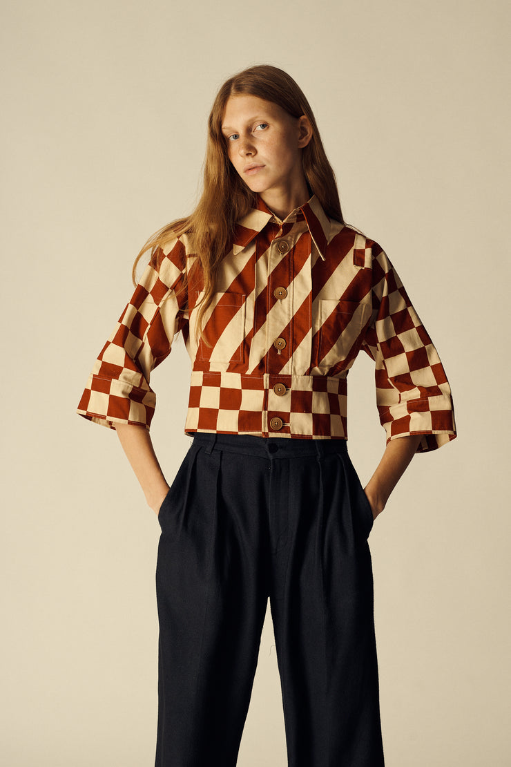 Early 1970s Issey Miyake Blouse - Desert Vintage