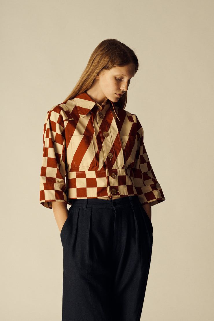 Early 1970s Issey Miyake Blouse - Desert Vintage