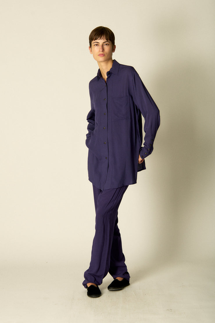 Alaïa Purple Cotton Set - Desert Vintage